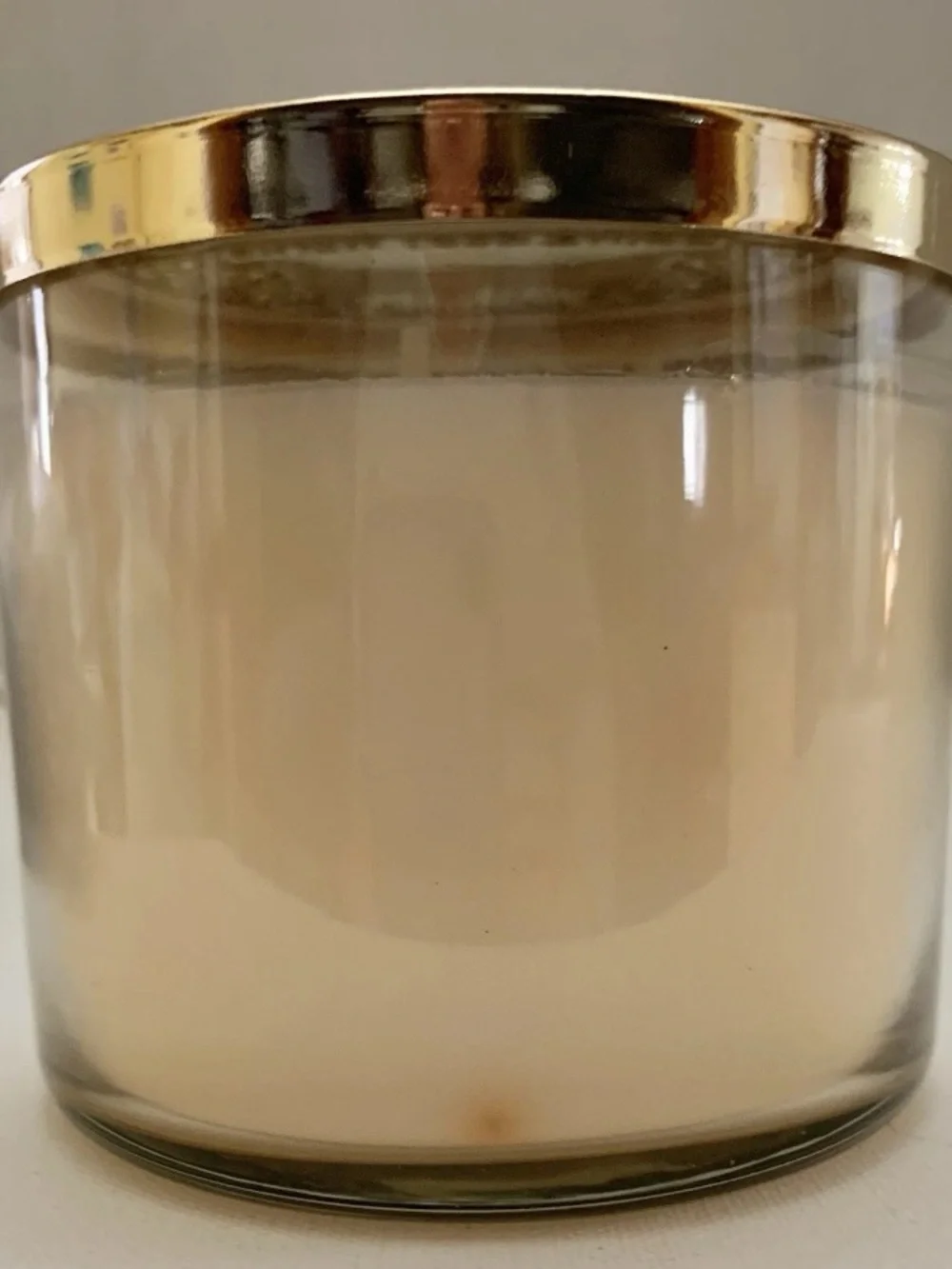 Bath & Body Works The Perfect Christmas Candle - Green & Gold 14.5 Oz New 3 Wick